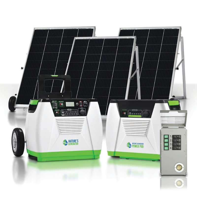Natures Generator Platinum PE System Front