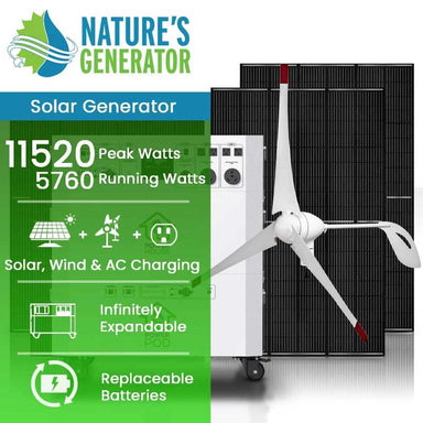 Natures Generator Powerhouse Platinum WE System Specs