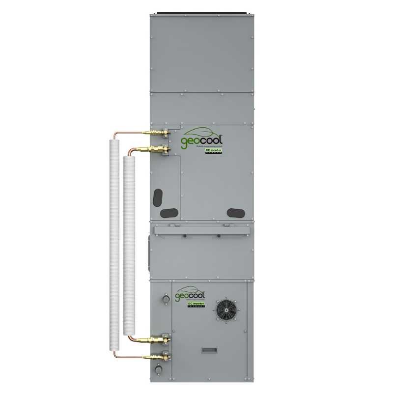 MrCool GeoCool Inverter Series Upflow With Air Box 4T Front