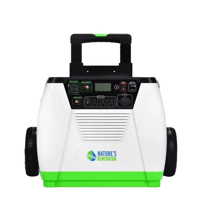 Natures Generator 1800W Portable Generator Front