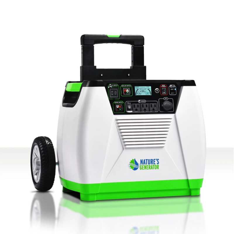 Natures Generator 1800W Portable Generator ISO Close