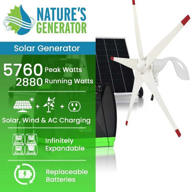Natures Generator Elite Gold WE System Front Specs