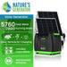 Natures Generator Elite Platinum Portable Solar Generator Front Specs