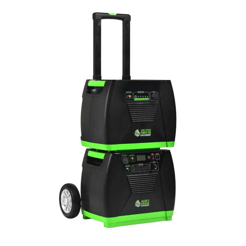 Natures Generator Elite Platinum Portable Solar Generator ISO