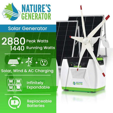 Natures Generator Platinum WE System Specs