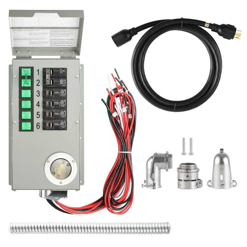 Natures Generator Powerhouse Gold PE System Transfer Switch