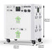Natures Generator Powerhouse Platinum WE System Dimensions