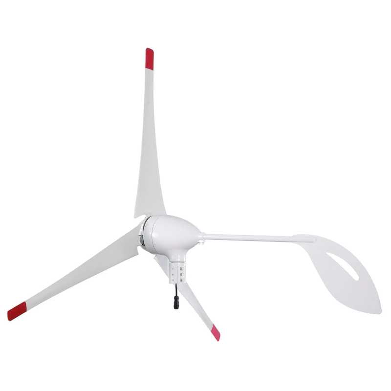 Natures Generator Powerhouse Platinum WE System Wind Turbine Back