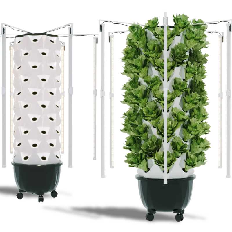 indoor plant tower Nutraponics Hydroponic Pro Tower Garden